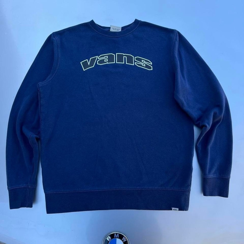 2000s Navy Vans Crewneck